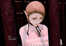 exploring the harem hotel in this game