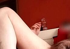 Gay Amateur Anal Dildo Close-Up