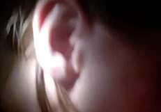 i got the best sloppy blowjob from white hoe with huge tits in the car, busting a huge nut on her monster cock