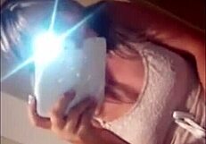 teen films solo masturbation in mirror