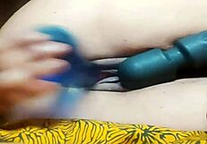 Katy Katie Toys Her Shaved Pussy