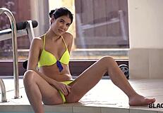 black4k huge black cock drives slender madelina dee wild with lust