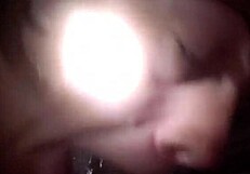 Big black cock cums hard after sloppy blowjob from a white hoe