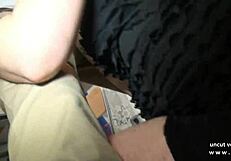 Naughty French slut offering ass for sextape?