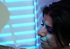 Brunette Craves Intense Ass Plowing After Face Fucking