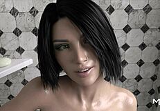 i watch brunette milf in hot shower acting lessons.