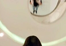 They fuck the skinny big-ass student after school, she rides with tits out and loves being recorded