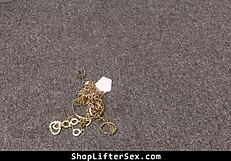 Security Officer Drags Thief to LP Office for Raw Strip Search!