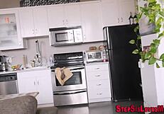 Stepsister Gobbles Big Black Dick In Pov