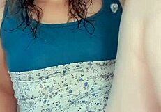 caliente rubia touching and playing with her toy, uses big toy to then relax