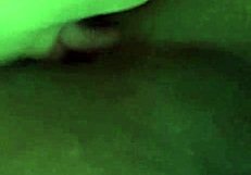 wife teasing my ass fully on red