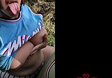 my stepson makes me flash tits in public and fucks me on the street