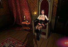 Intense Femdom Latex JOI Game