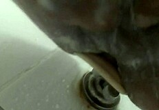 stroking my dildo in the shower feels amazing