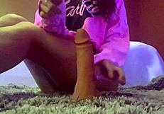 Simp endures femdom edging challenge with jerk off instructions and cum denial game