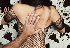 Watch this hot couple's amateur anal assfucking?