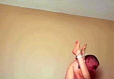 Bound Wife Sucks Balls While Getting Pounded