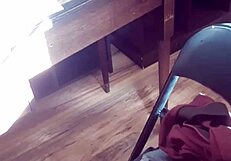 Bound Wife Sucks Balls While Getting Pounded