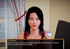 My New Family 303: Cartoon Characters Engage in Explicit Ass and Tit Play