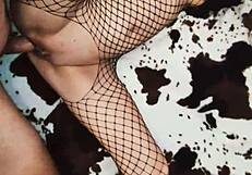 Watch this hot couple's amateur anal assfucking?