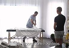 Big Dick Massage Turns Intense Anal Action!