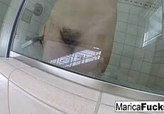 Self shot solo session with japanese starlet marica hase