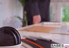 babes office obsession belle claire im the captain now