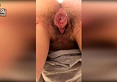 Wet Creamy Pussy Drips in Close-Up Homemade Clip. So Ready for Action!