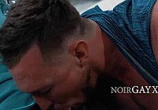 Seducing the black doctor at hospital for career boost