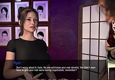 Kate 28 dominates in hentai secretary roleplay