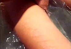 Masturbating My Latina Girlfriend Susy on the Beach with Her Morena Skin!