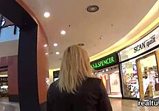 Fantastic Czech Teen Gets Seduced In Hypermarket, Fucked In POV.