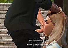 Night Band 3D Hentai Preview