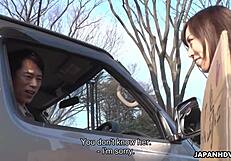 japanese beauty shiori yamate sucks cock in car uncensored!