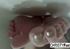 Sexy Makeup Room Bath BTS With Sexy Christy Mack