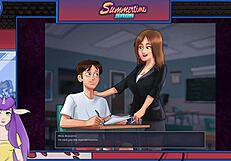 Summertime Saga Part 12 - What’s Behind This Cosplay Teacher’s Anime Secrets?