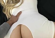 watch this snowbunny get her clothes ripped by bbc and fucked?