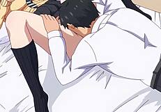 Frequent visitor gal in anime style