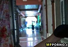 horny babe oxuanna envy masturbates in public with fingering