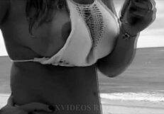 My Wife Showing Off On Brazilian Beaches