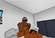 First Time Amateur Ebony Bitch Bent Over in Doggystyle Position