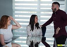 hey guys, abby somers and bess breast in a wild doctor-patient threesome! 😍