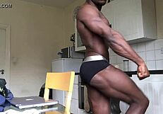 Can You Handle This Gay Black Muscle Webcam?
