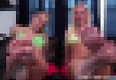 Kneel to worship goddess feet