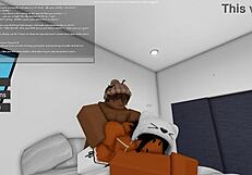 First Time Amateur Ebony Bitch Bent Over in Doggystyle Position