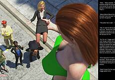 Big Apple Small Gesture Episode 8 - 3D Comics 3D Cartoon