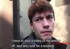 Damn! Paid my Latino teen 18+ buddy for raw gay sex in public spot