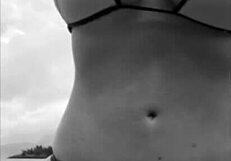 My Wife Showing Off On Brazilian Beaches