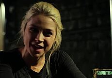 Military Mistress Licks Prisoner’s Wet Pussy in Cell