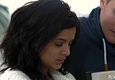 Teen With Xs Sized Body Likes Them Big